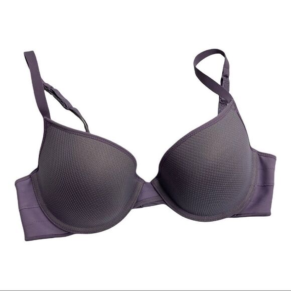 DNKY purple bra, size 36C, padded, underwire - Picture 1 of 14